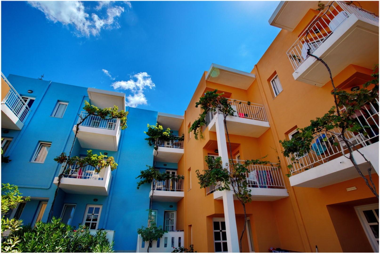 Bellos Hotel Apartments 헐소니소스 외부 사진